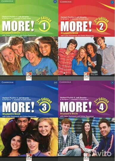 More (2nd Edition): 1,2,3,4 (все уровни)