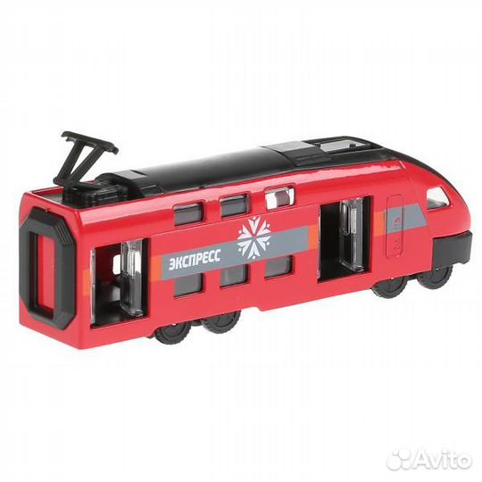 Модель Технопарк металл Поезд Экспресс 16 см двери