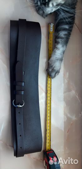 Ремень-портупея натуральная кожа италия