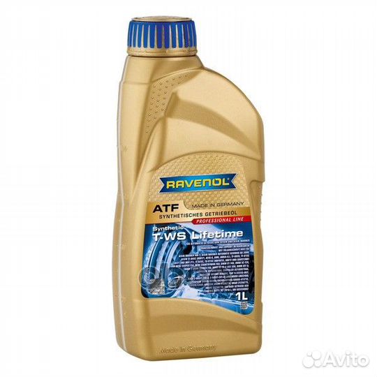 Масло трансмиссионное ravenol 1л ATF T-WS Lifet