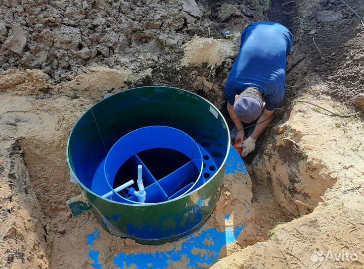 Установка септика за 1 день