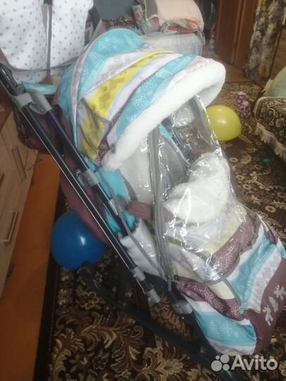 Санки коляска Ника 7 3