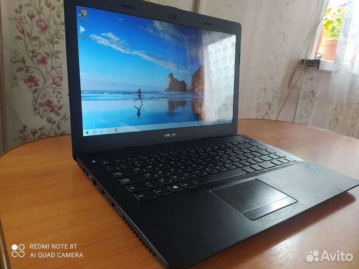 Ноутбук dexp Athena T141 (2х ядерный)