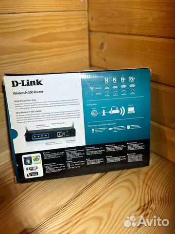 Wifi роутер d link n 300