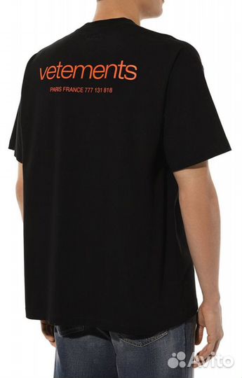 Мужская футболка vetements (Арт.87042)