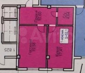 1-к. квартира, 52,1 м², 9/12 эт.