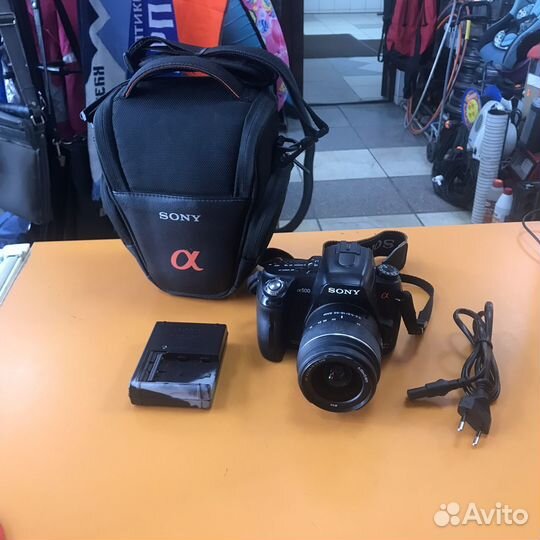 Фотоаппарат Sony Alpha dslr-A500