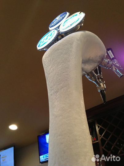 Башни пивные обмерзающие редкие