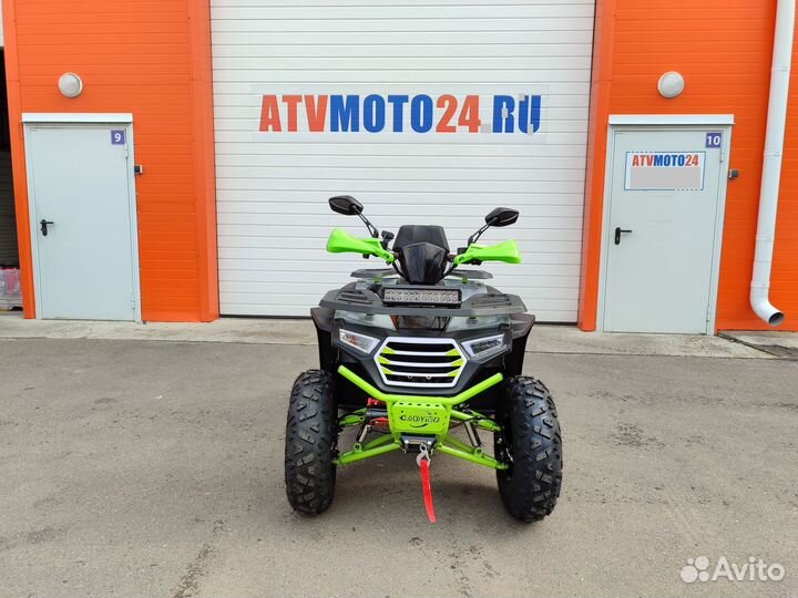 Квадроцикл Loncin 200, Лебедка, Ручной стартер