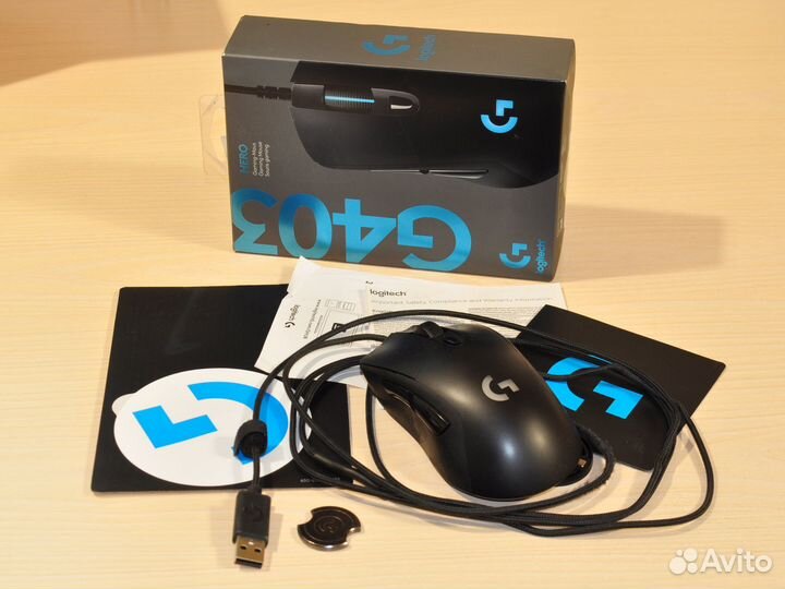 Игровая мышь Logitech G403 и беспров M170