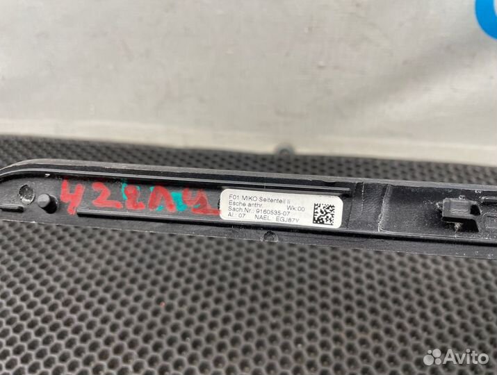 Накладка под дерево левая Bmw 7-Series F01 N54B30A