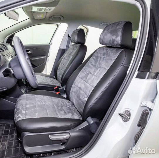 Авточехлы lux качества из алькантары