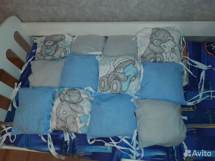 Бортики в детскую кроватку