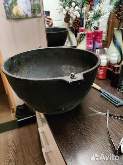 Казан чугунный 10литров