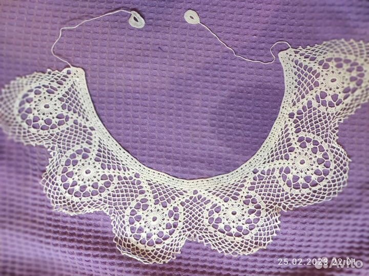 Кружевной воротник, манжеты