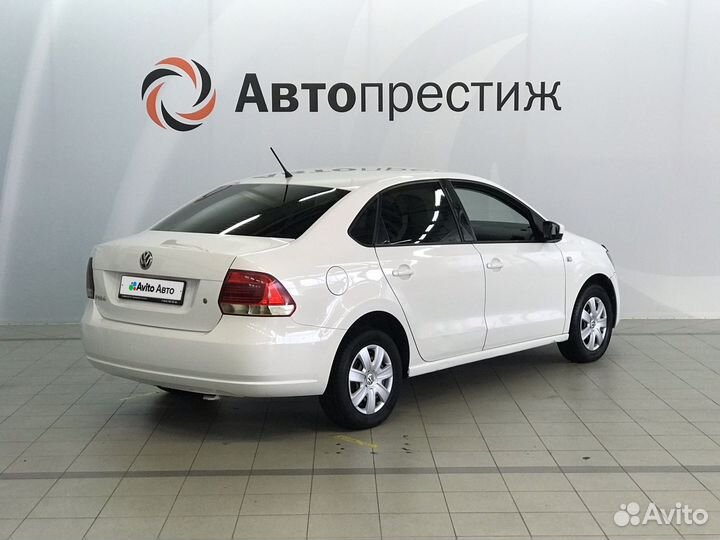 Volkswagen Polo 1.6 МТ, 2013, 249 390 км