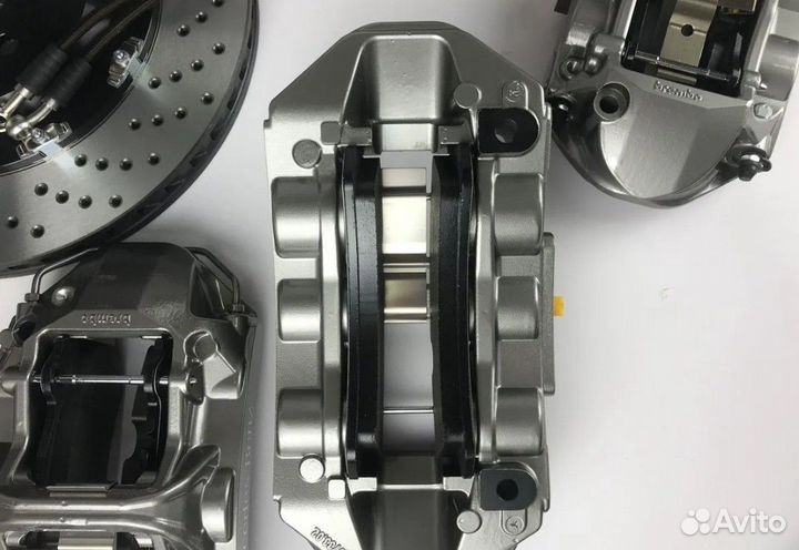 Тормозная система Brembo 8 порш BMW X6 E71,F16,G06