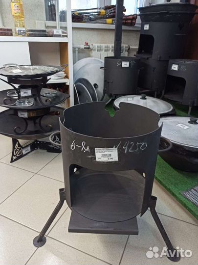 Печь под казан 320мм (под казан 6-8л) без трубы