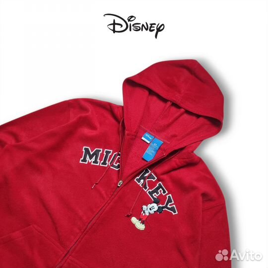 Disney винтажная флисовая кофта оригинал