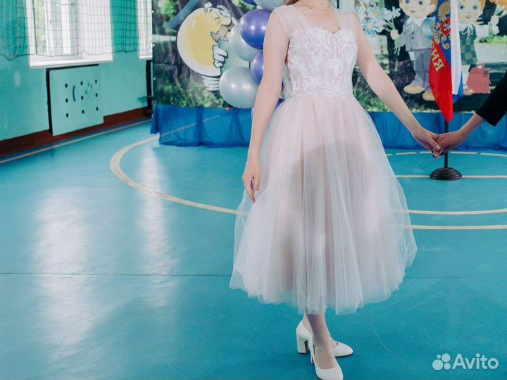 Платье на выпускной пышное