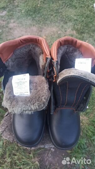 Меховые ботинки