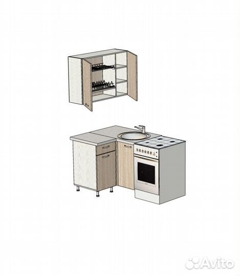 Кухня угловая