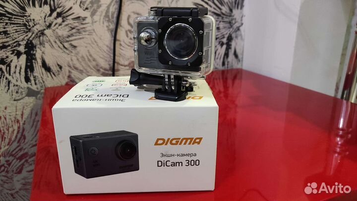 Экшн камера digma dicam 300