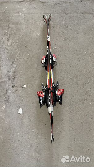 Горные лыжи детские 130 с палками