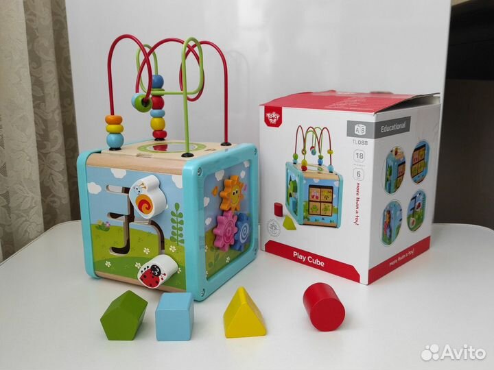 Развивающие игрушки для малышей (6-12 мес) пакетом