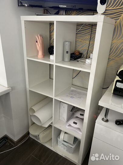 Стеллаж IKEA каллакс 8 ячеек бронь
