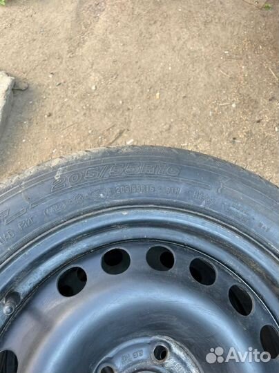 Комплект летних колес opel saab r16 5x110