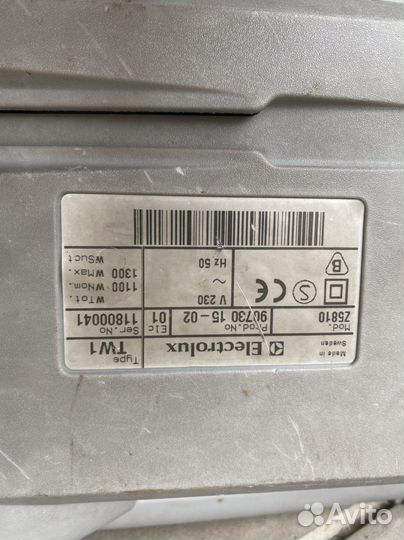 Пылесос electrolux