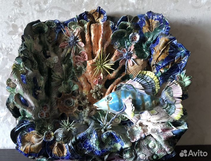 Настенное панно Морское Дно фарфор