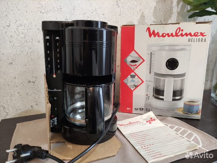 Кофеварка moulinex