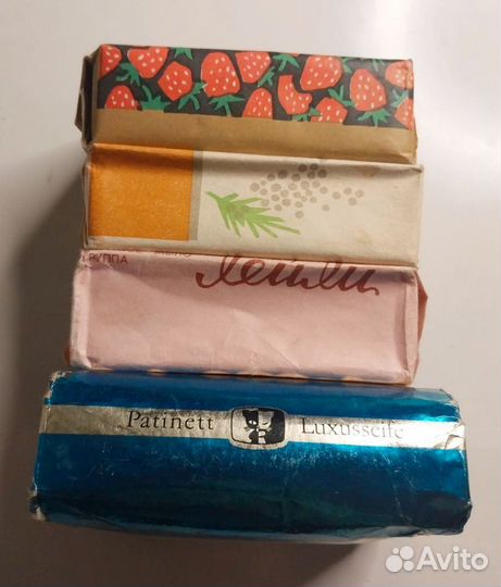 Винтажное туалетное мыло