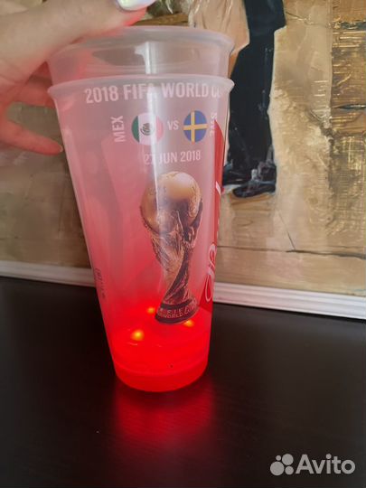 Стакан с чемпионата по фатболк