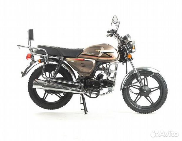 Мопед motoland (мотоленд) Альфа VR 11 коричневый