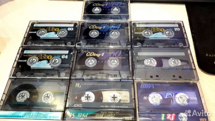 Аудиокассеты с записью