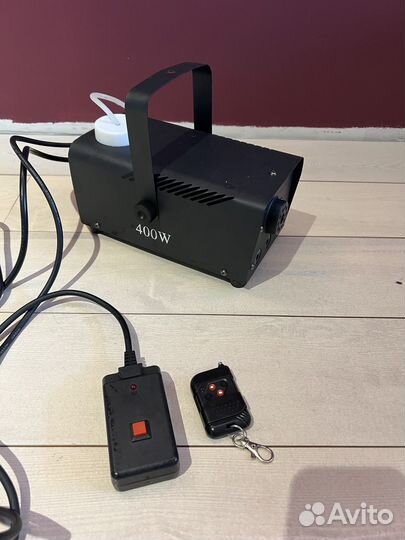 Дыммашина 400Вт с пультом и жидкостью