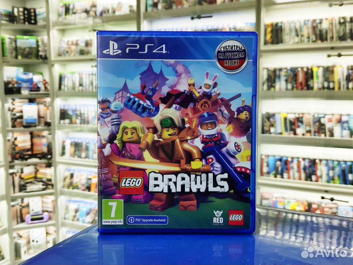 Диск PS 4 lego Brawls
