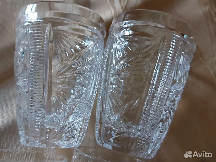 Стопки хрустальные СССР