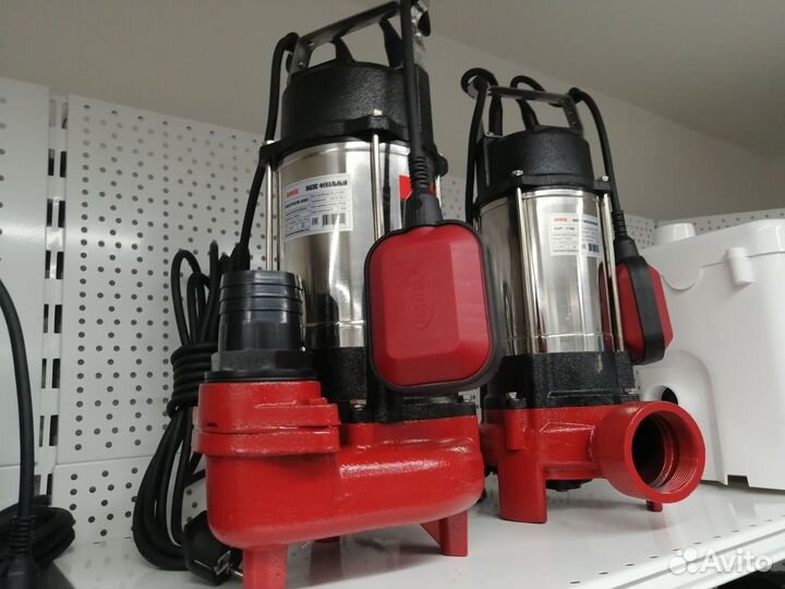 Фекальный насос с измельчителем