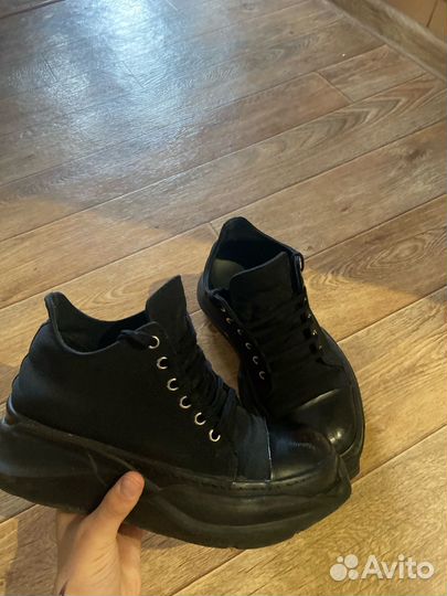 Rick owens abstract low black