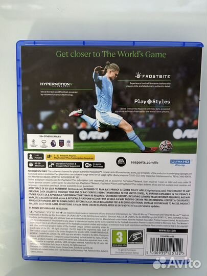 EA FC 24 ps5 диск