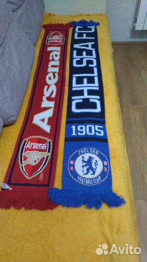 Шарфы футбольных клубов Англии