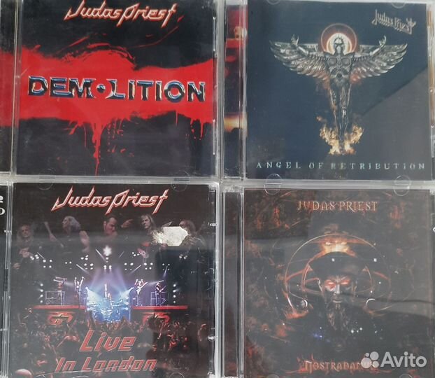 Cd диски Judas Priest 12 шт