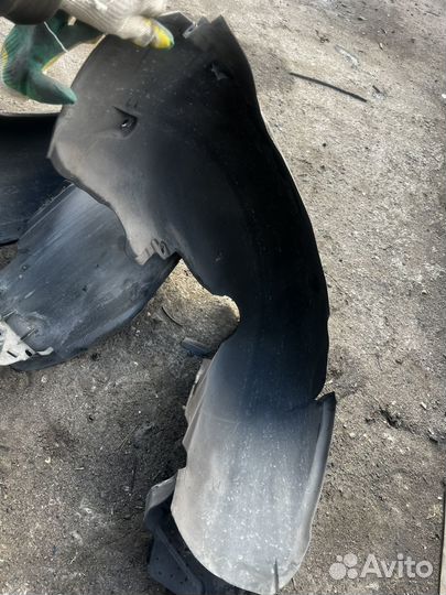 Задние подкрылки Mercedes W220