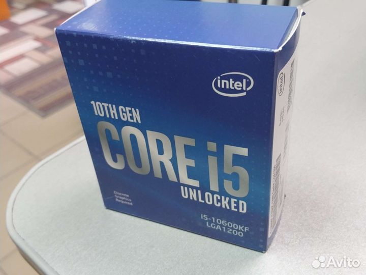 Процессор Intel Core i5-10600KF LGA 1200