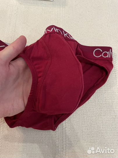 Белье Calvin Klein M с увеличенным гульфиком