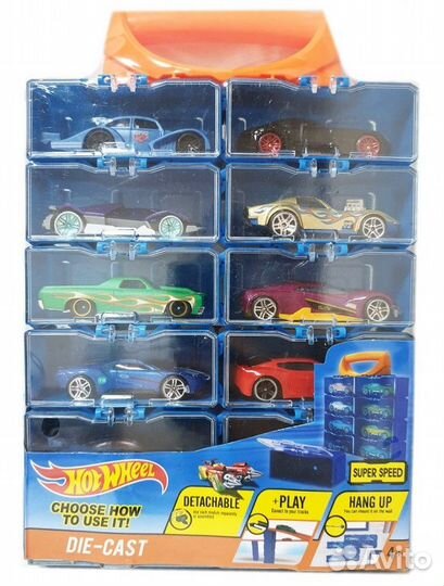 Набор Машинок в кейсе 12в1